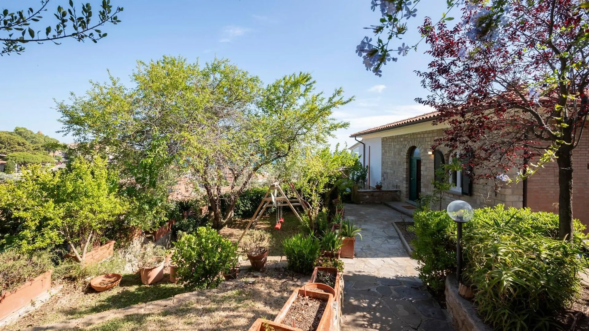 アパート Villa Con Giardino Vista Mare カスティリオーネ・デッラ・ペスカーイア イタリア
